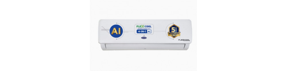 Air Conditioner: Carrier 1.5 Ton Rs.31349 to Rs.32990